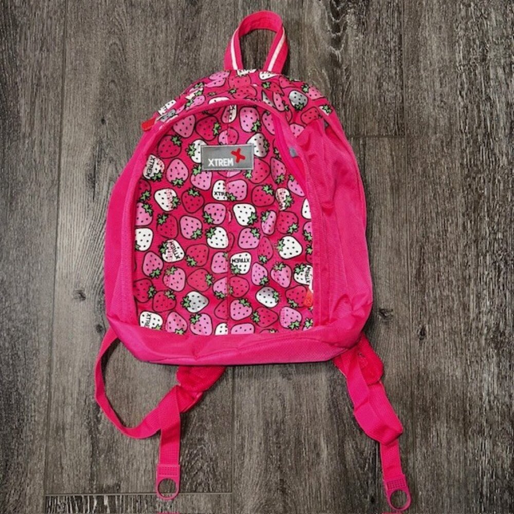 Xtrem X Strawberries All Over Mini Backpack Pink
